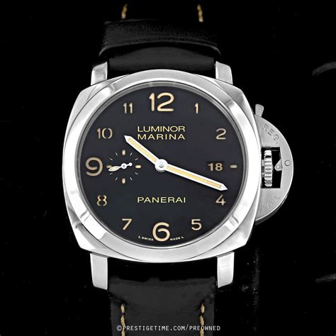 panerai luminor marina precio|pre owned Panerai Luminor marina.